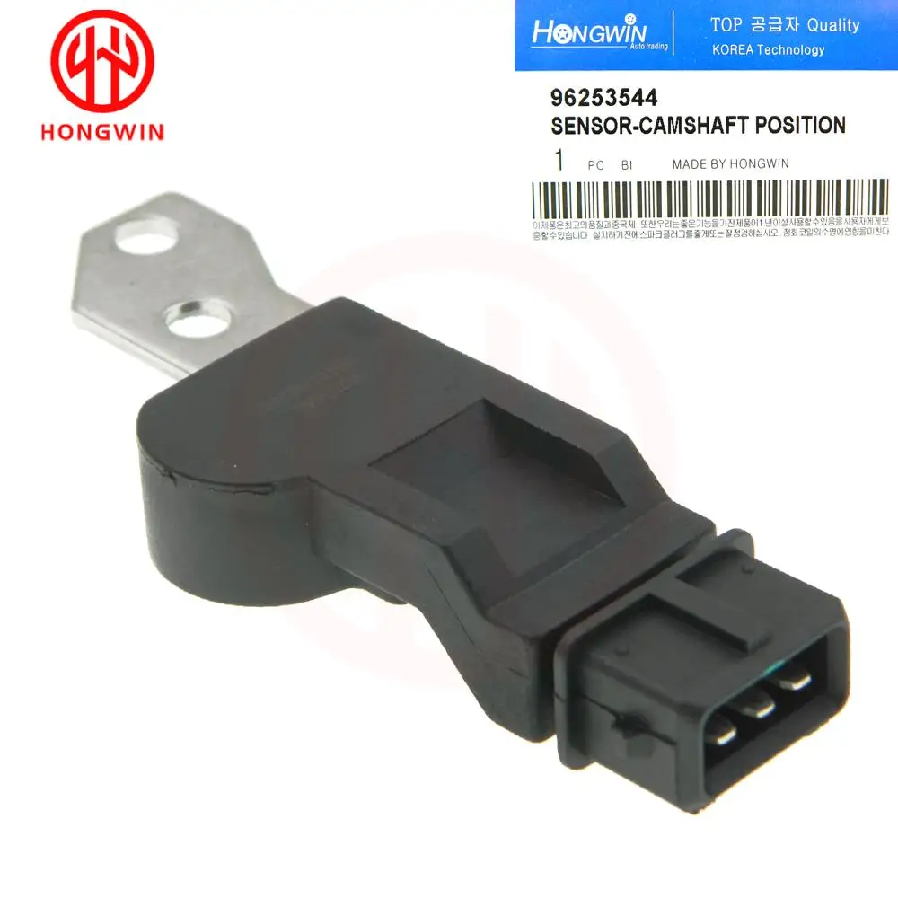 New Camshaft & Crankshaft Position Sensor 96253544 96253542 & Connector Plug Wire For Chevrolet Aveo Aveo5 / Potatic Wave Daewoo