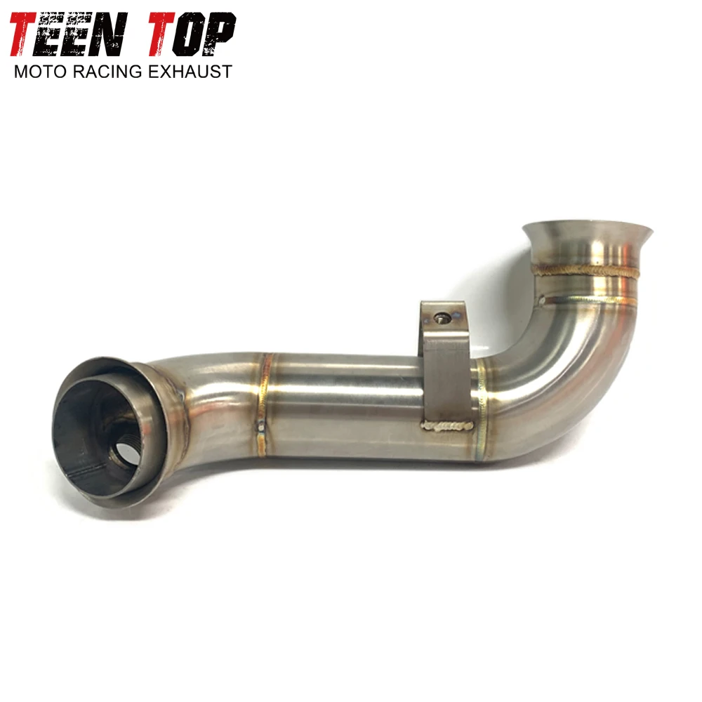AliExpress TEEN TOP 790/890 ADV Decat Pipe Stainless Steel Motor Bike Escape Exhaust Pipe For KTM 790 DUKE 890 DUKE Catalyst Connect Tube