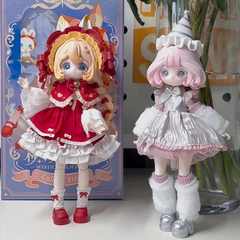 Luluelf Emma Mystic Realm Pact 1/8 Bjd Series Blind Box Cute Anime Figure Collectible Doll Desk Decor Mystery Box Girl'S Gift