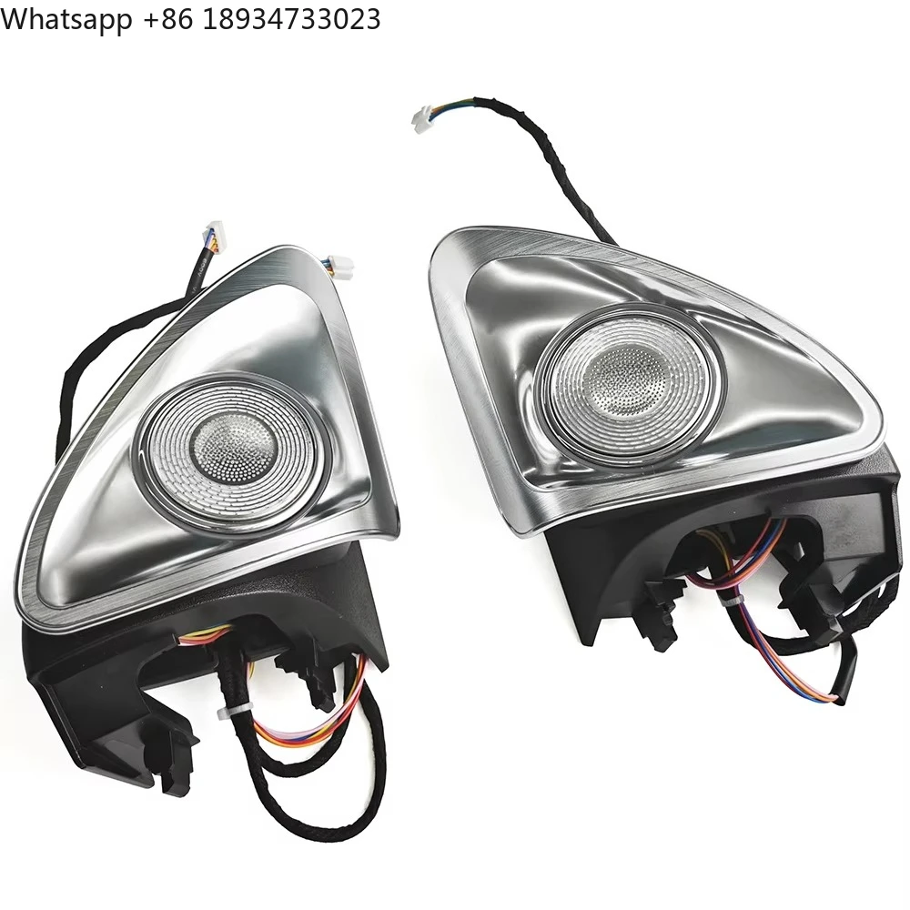 Hot Selling Model Y 4D Rotating Tweeter 64 Colors Ambient Light Front Door Tweeter Speaker for Tesla Model 3 Model Y