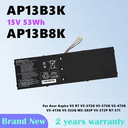 Laptop Batterij Voor Acer Aspire M5-583 M5-583P R7-571 R7-571G R7-572 R7-572G V5-452 V5-452G V5-452P V5-452PG Ap13b 3K Ap13b 8K