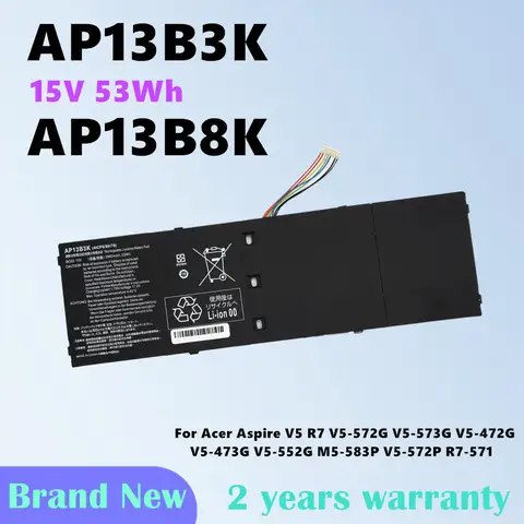 Laptop battery for ACER Aspire V5-473 V7-481G V7-482P V5-552P V5-573P V5-473G V5-573G V7-481 V7-481P V5-552G V5-552 V5-573