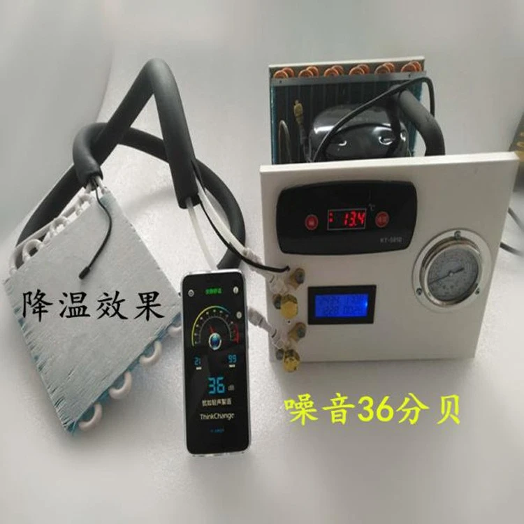 New refrigeration module components 220V compressor system air-cooled water-cooled DIY cooling and heat dissipation