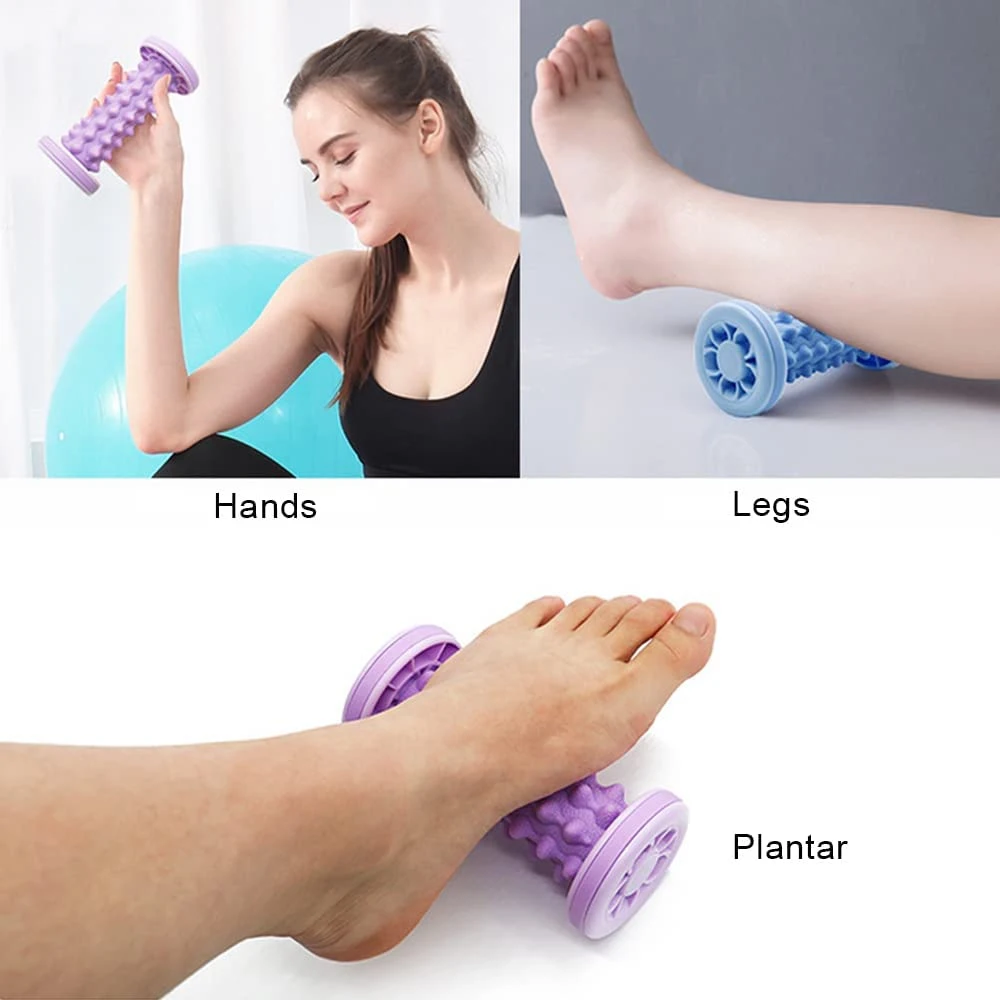 Roller เท้าสำหรับ Fasciitis Plantar Relief,เท้าลูกกลิ้งและ Massagers,ลูกกลิ้งนวดเท้า Acupressure Trigger Point Therapy