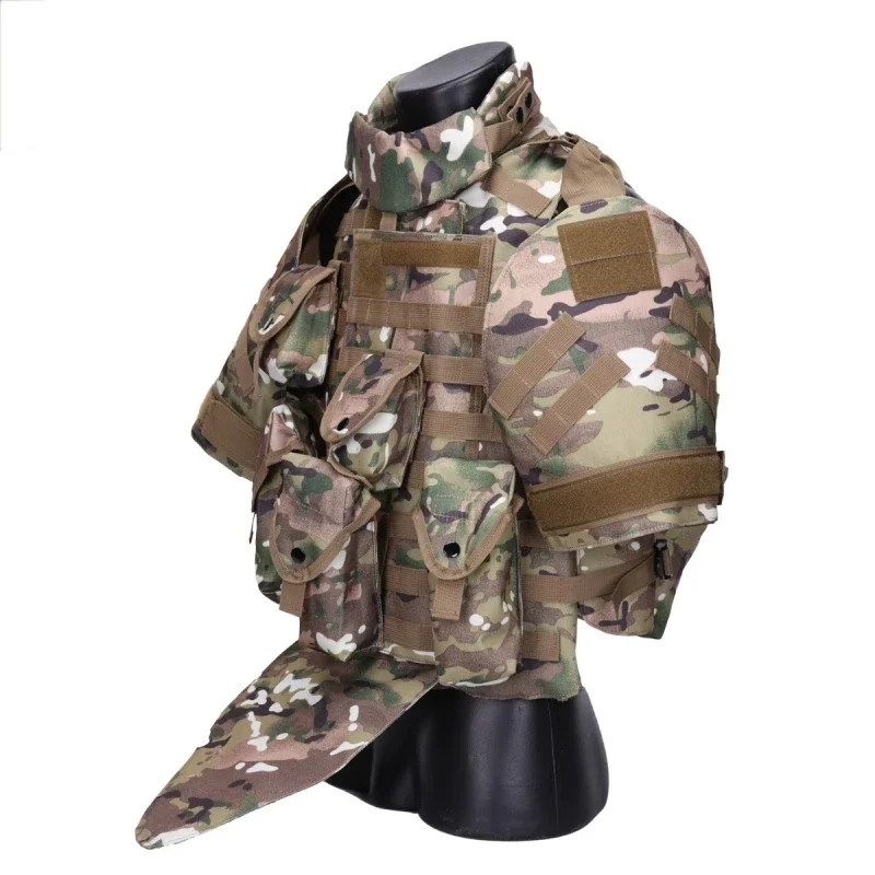 Military Combat Tactical Vest CS Paintball Field Jacket Tank Top Body Armor Protection Gear Outdoor Training Hunting Molle Vest