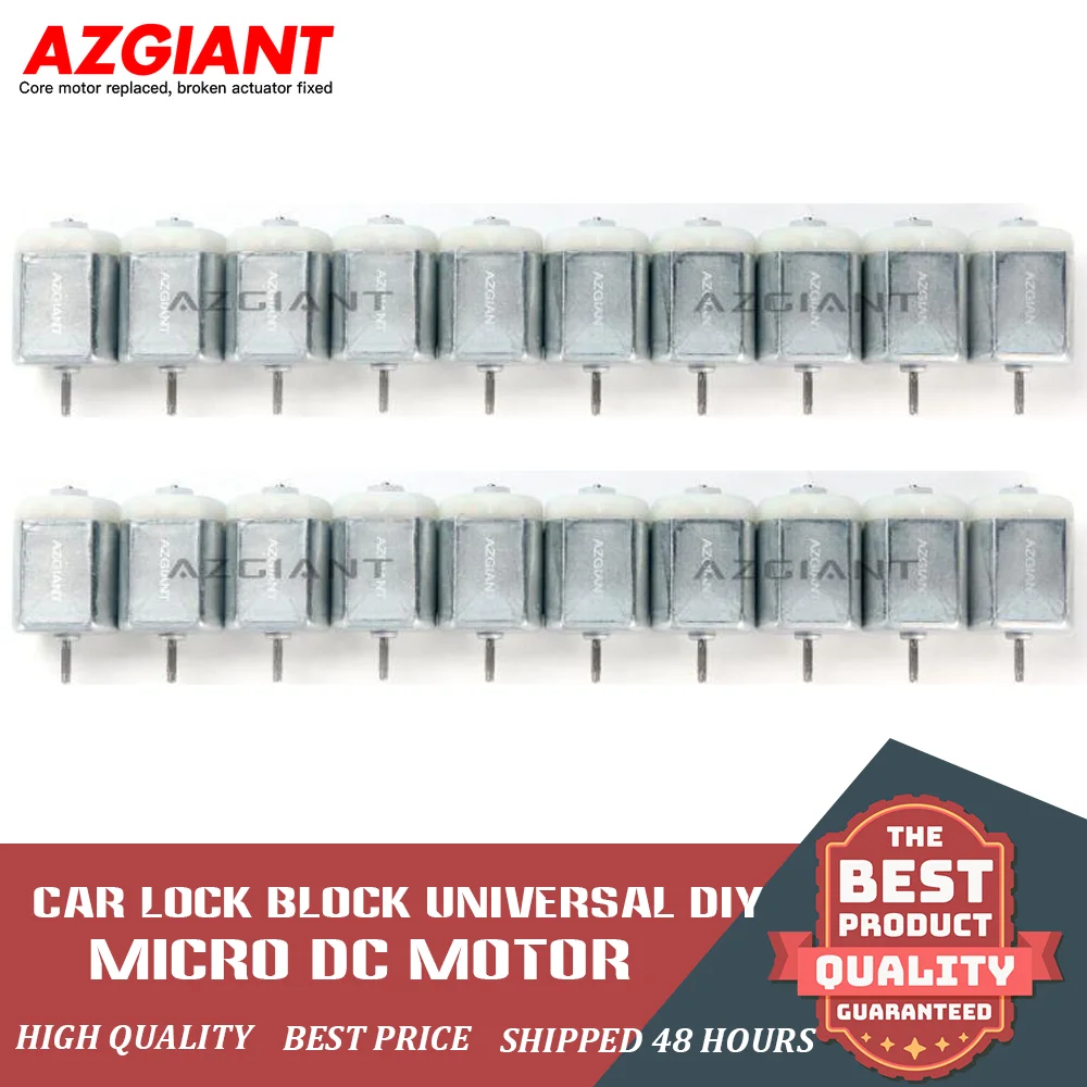 AZGIANT 20pcs Automotive Dotting Machine Lock Block For FC280 DC DIY Direct Current Small motor 12V  12000rpm Accessories