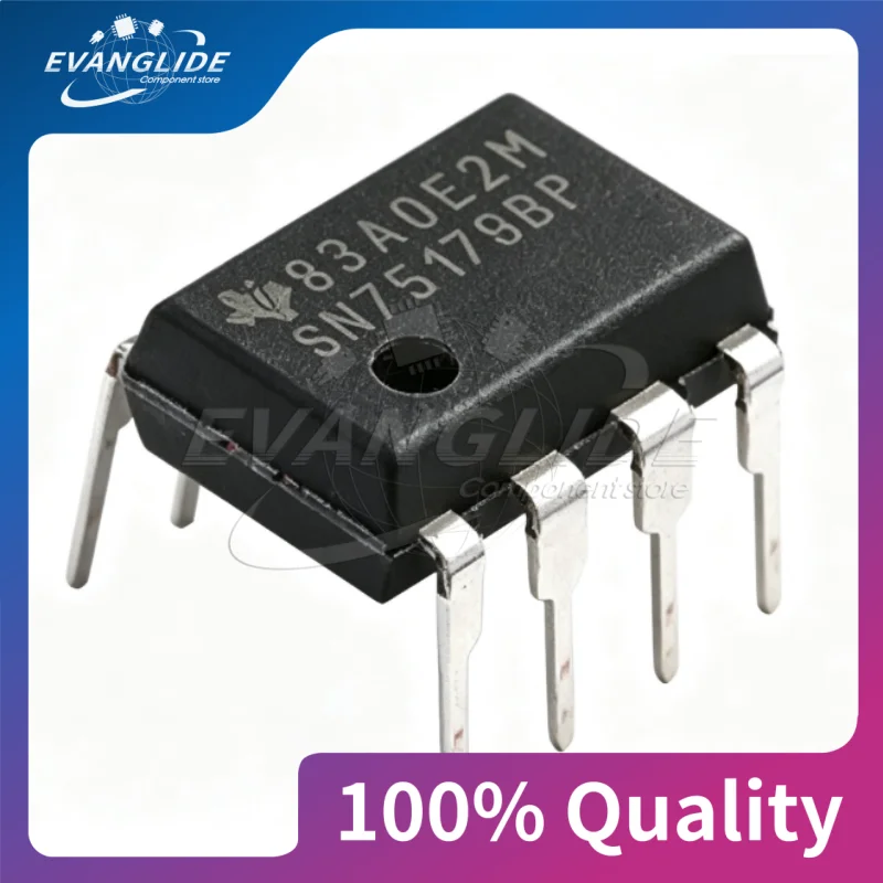1 PCS/LOT BRAND NEW SN75179BP Driver DIP-8 Transceiver