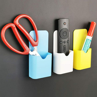2Pcs Magnetic Storage Box Fridge Magnetics Pencil Holder Plastic Pen Cup Marker Case For Whiteboard Fridge Kitchen Home Decor