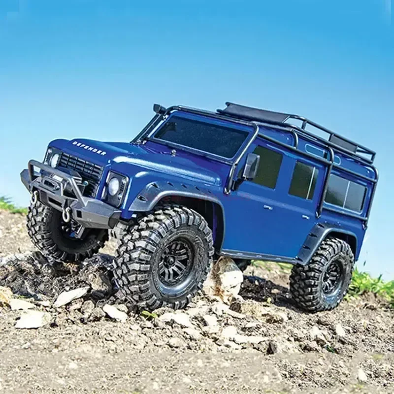 Traxxas 82056-4 1/10 Trx-4 RC symulacja samochodu obrońca zdalnie sterowany pojazd terenowy elektryczny wspinaczka zabawki dla chłopca pudełko