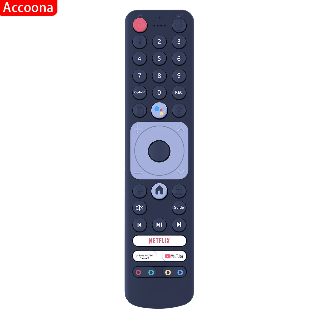 Remote control for HOMATICS BIG Box R 4K SledovaniTV Kaba Bear Google TV