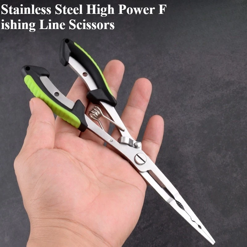 

Hook Extractor Fishing Pliers Anti-skid Handle High Strength Cutting Line Fishing Hook TyingPliers Equipment Fishing Accessories