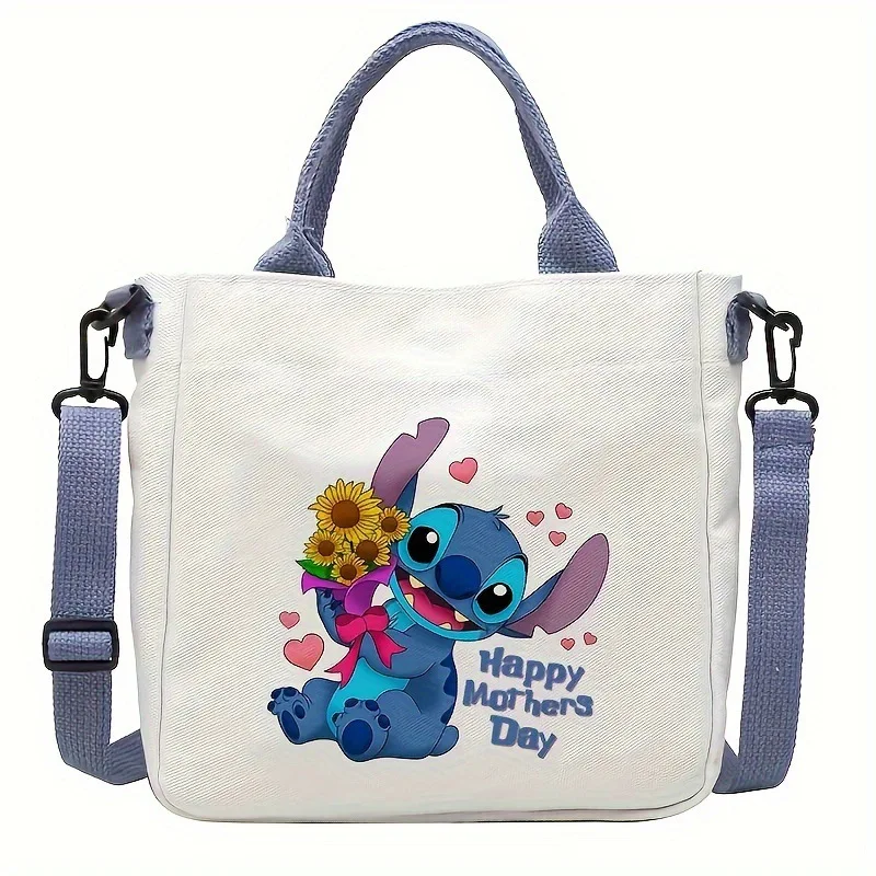 ديزني Kawaii أنيمي فتاة حقائب كتف دونالد داك ميكي ميني حقيبة كتف امرأة حقيبة المحمولة عالية السعة حقائب اليد هدية #1