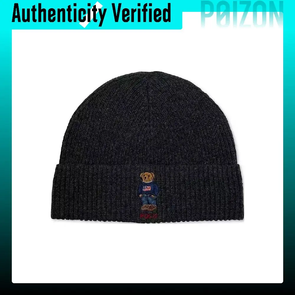 Polo Ralph Lauren Beanies Unisex Charcoal Gray PC1030 003