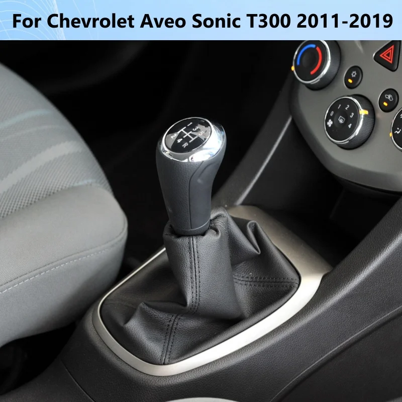 

Manual Gear Shift Knob For Chevy Chevrolet Aveo Sonic T300 2011-2020 Gear Lever / Gear Shift / Gear Shifter Boot Case Collar