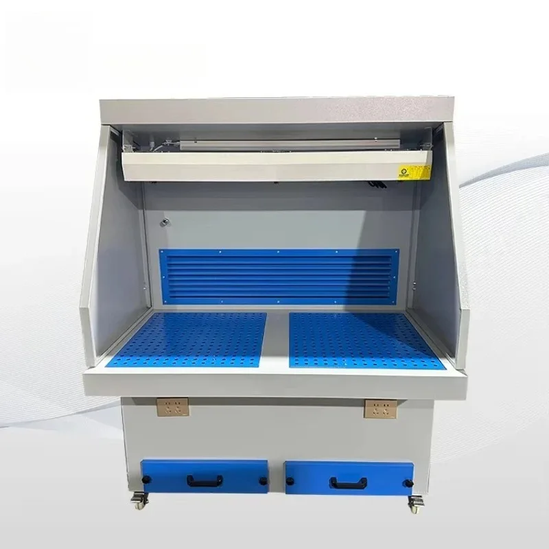 Dust Removal Grinding Workbench Hardware Polishing Deburring Dust Collector Stone Woodworking Dust Purification Cabinet