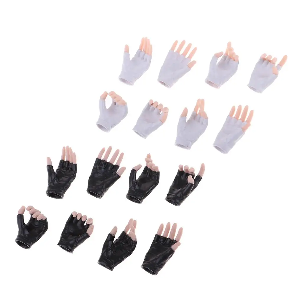 1:6 Scale Female Hand Playset for 12'' Action Figure Parts