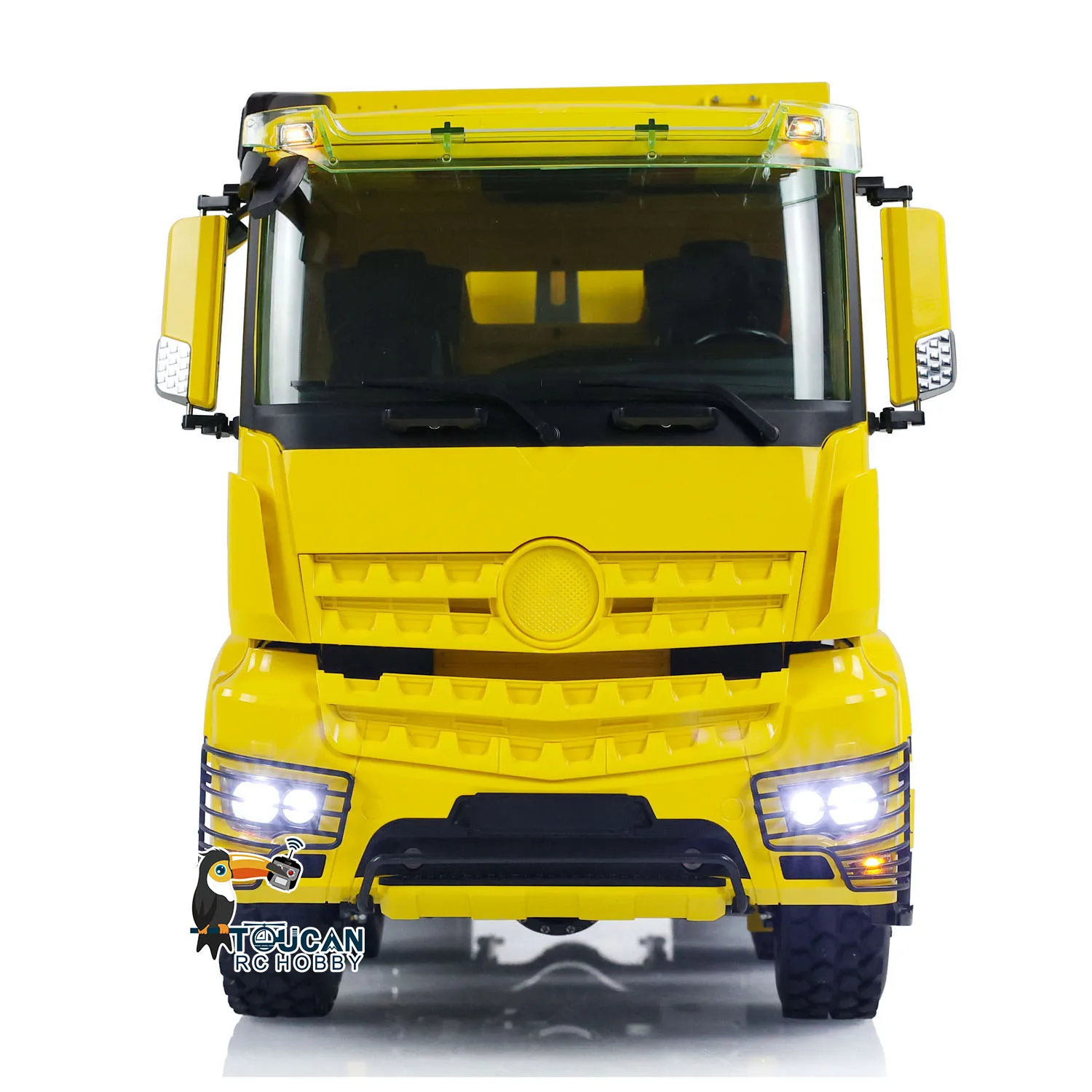 LESU 1/14 8x8 Hydraulic RC Dump Truck Roll On/Off Metal Waste Bin Tipper Remote Control Painted Finished Cars Toys THZH1755