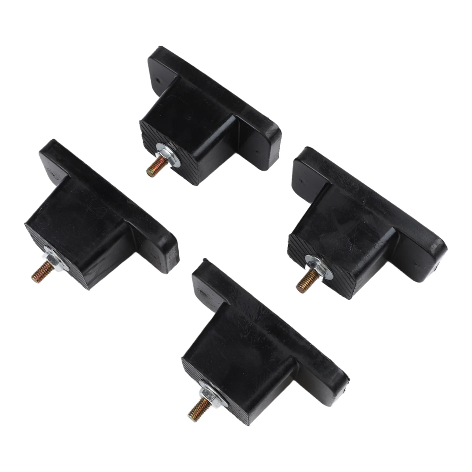 Rubber Vibration Dampers 4 Pack for Outdoor Air Conditioner Units Offering Shock Absorption and Stable Base Support