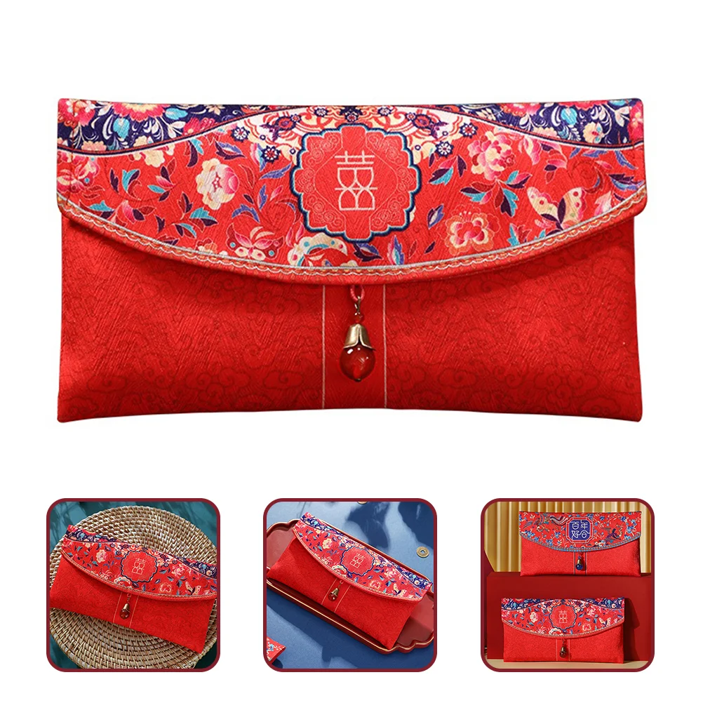 

Bridal Shower Wedding Red Envelope Gift Envelopes Money Holder Ordinary Chinese Bride Favor