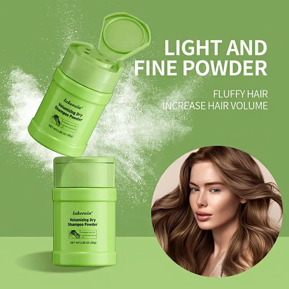 Dry Shampoo Powder Mattifying Root Fuller Looking Refreshing Hair Non-aerosol No White Cast Dry Shampoo For Men Women