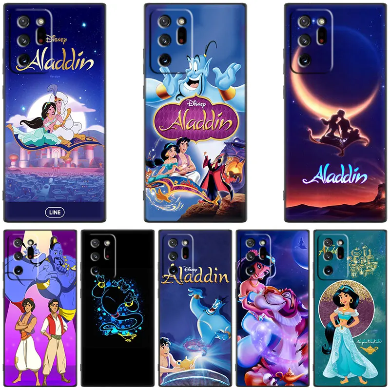 Disney Aladdin Case For Samsung Galaxy M53 M52 M51 M33 M32 M11 M12 M13 M21 M22 M23 M31S M30S Note 10 Lite Plus 20 Ultra 5G Cover