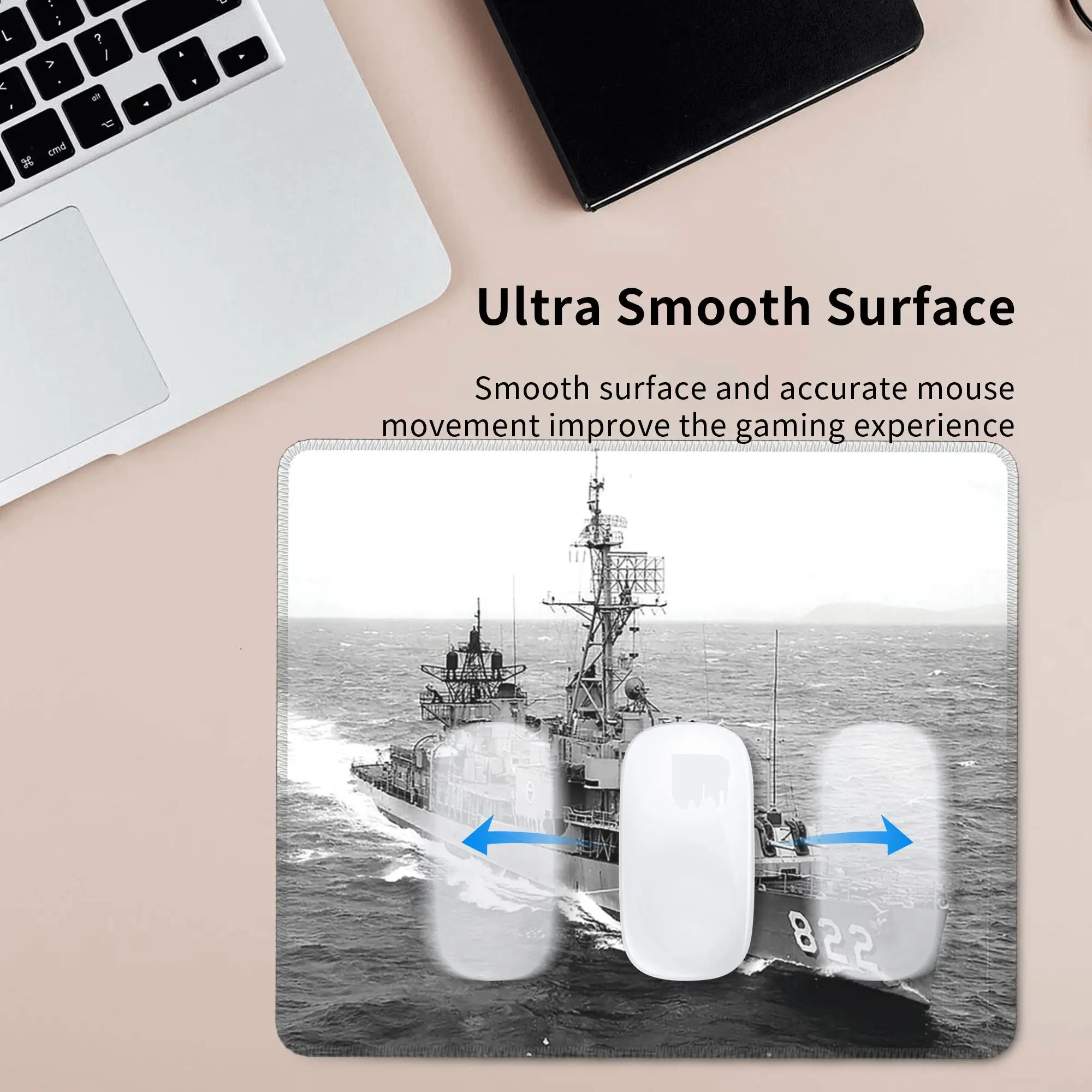 USS ROBERT H. MCCARD (DD-822) SHIP'S STOR マウスパッド コンピュータ キーボード マウス マット ゲーマー PC ラップトップ デスク マット オフィス テーブル マット