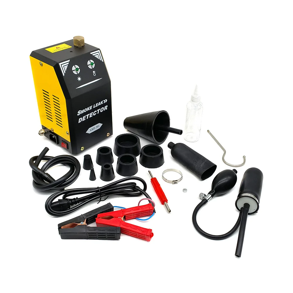 19PSI Automotive Smoke Machine 12V DC EVAP Vacuum Leak Detector Leak Tester Built-in Air Pump Car Pipe Leakage Diagnostic Tester