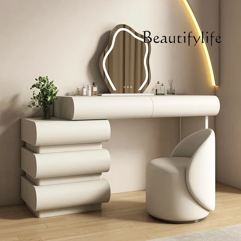 40 L M Cream-style Dresser Closet Drawers Beige Luxury White Dressing Table Living Room Unique Comoda Pra Quarto Furniture Home