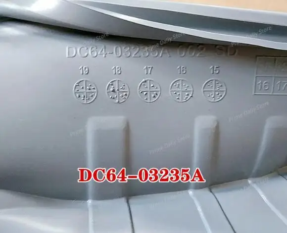 Replacement Door Gasket DC64-03235A DC64-03235B, Rubber Seal for Front Load Laundry Machine