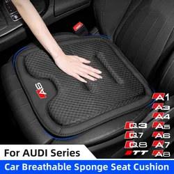 Car Seat Cover For AUDI A1 A3 A4 A5 A6 A7 A8 Q3 Q7 Q8 TT Breathable Non-Slip Auto Seat Cushion Car Chair Cover Protector Pads