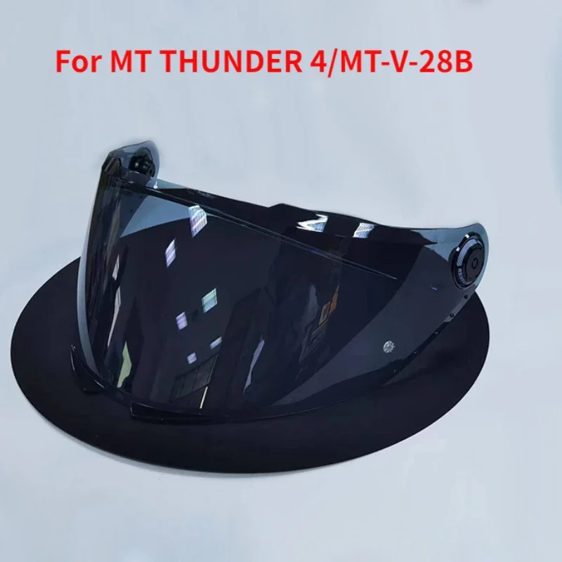 

MT Replacement Face Shield for Model THUNDER 4 Helmet MT-V-28B Helmet Lens Original MT Parts Capacete De Moto