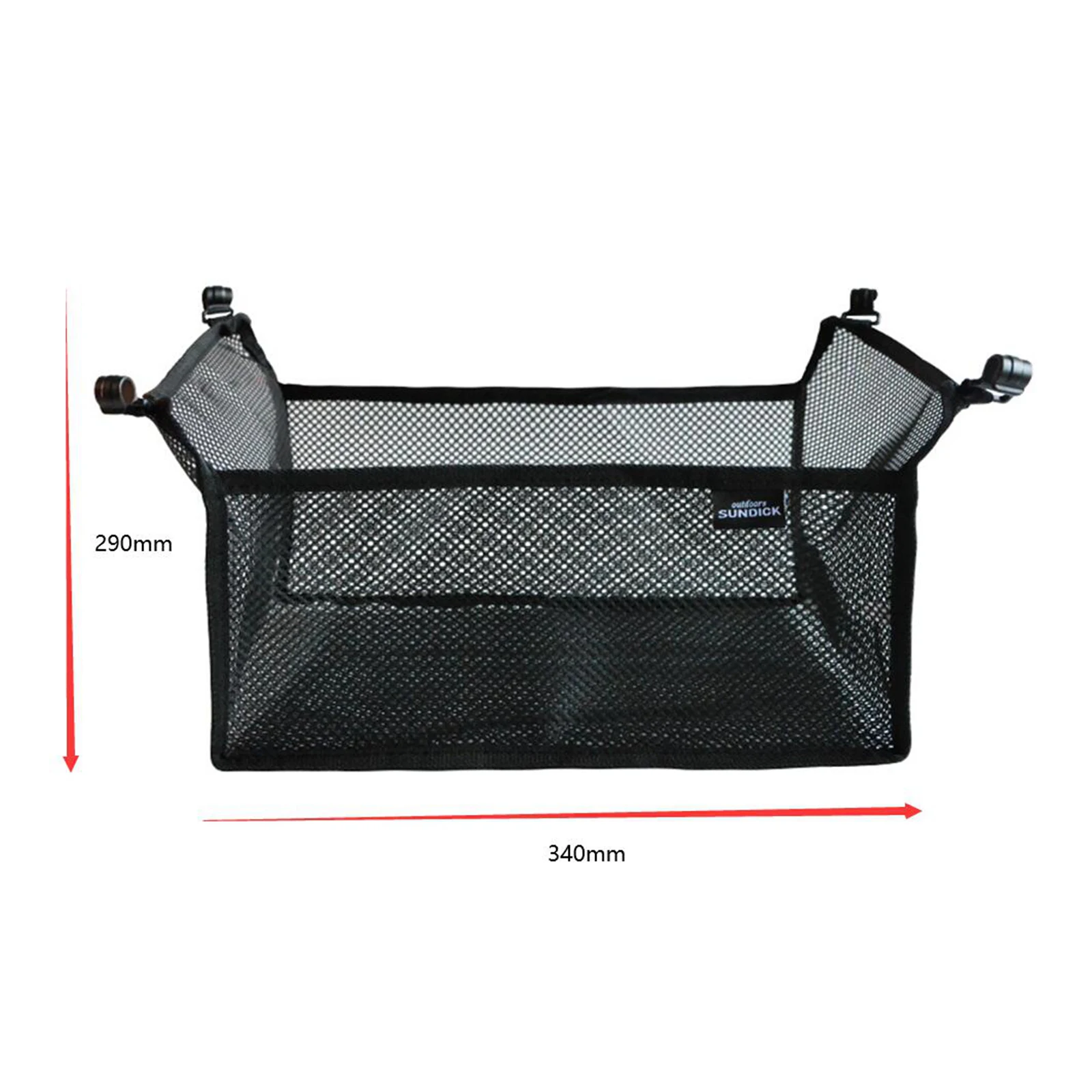 Portable Lightweight Folding Table Bag Barbecue Camping Desk Organizer Lightweight Mesh Basket Mesh Storage Bag Camping