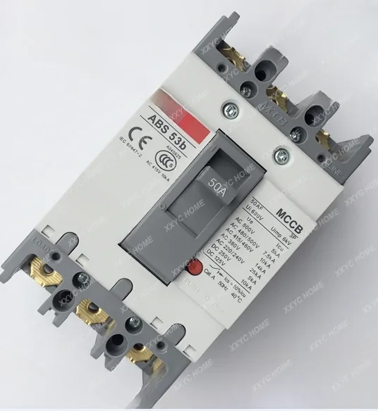 

Molded case circuit breaker ABS63b 53b 3P 30A 40A 50A 60A air switch