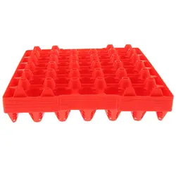 5Pcs Eggs Holder Storage Egg Tray Plastic Container Hold Up to 30 Eggs