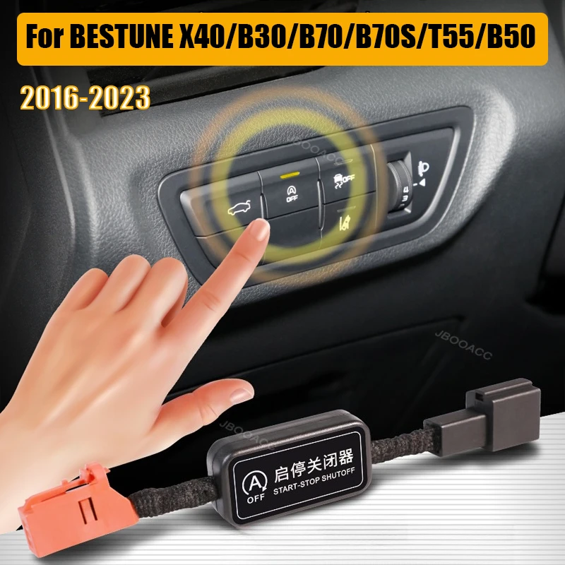 For BESTUNE X40/B30/B70/B70S/T55/B50 2016-2023 Auto Start Stop Off Cable Start Stop Disable Canceller Modification Accessories