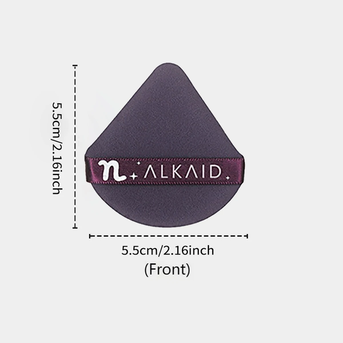 10 pçs almofada de ar pó puff poliuretano dupla face dupla efeito molhado e seco dupla utilização fundação pó seco puff maquiagem esponja