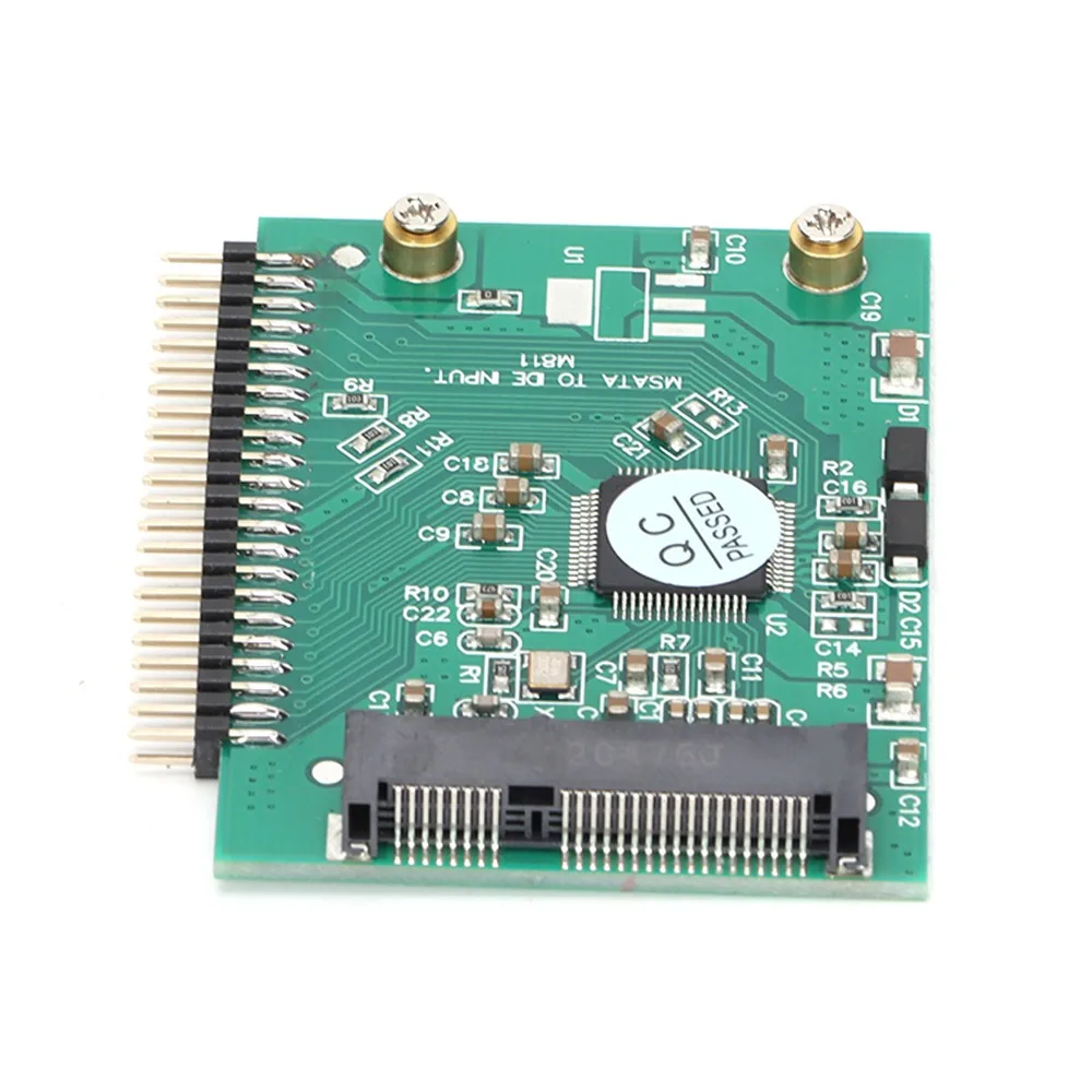 Durable 3.3V Mini PCIE SDD Adapter 1.8inch 44Pin IDE Adapter Card SSD Hard Drive Adapter Computer Accessories