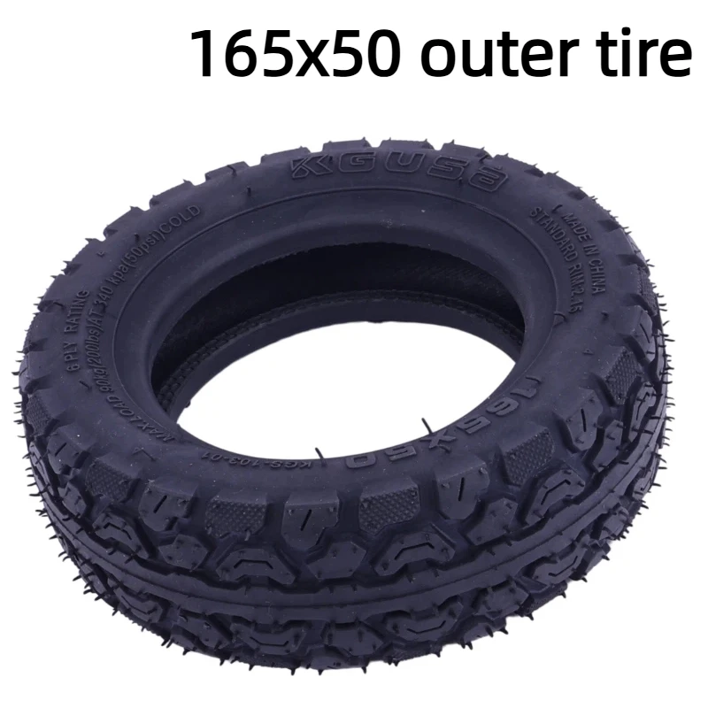 Electric Scooter 165x50 Inner and Outer Tires Suitable for Balance Bikes, Scooters, Replacement Parts and Accessories