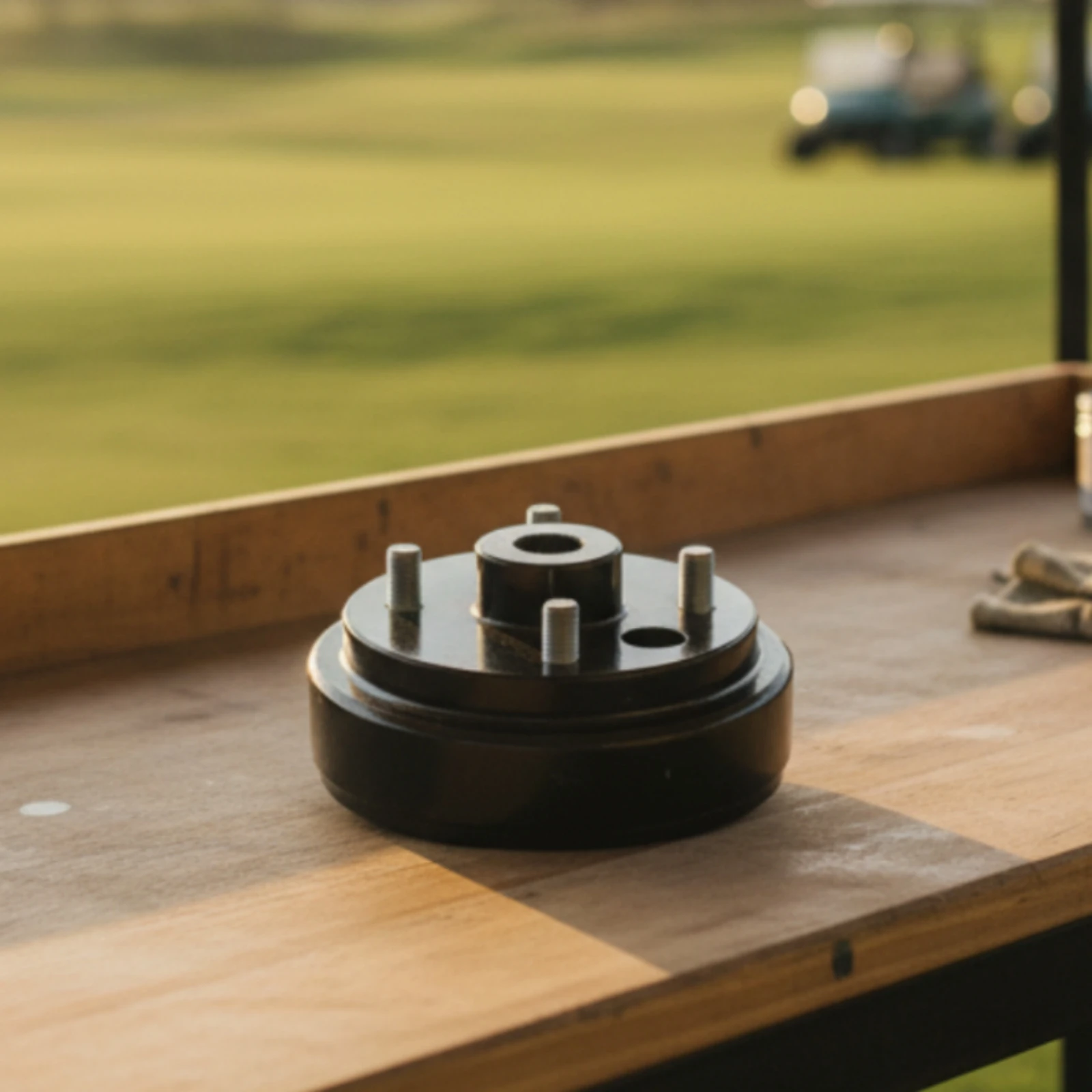 Brake Drum with 30-Gear-Tooth Hub Threaded Brake Drum Hardware Direct Replacement Compatible for Golf Cart Owners