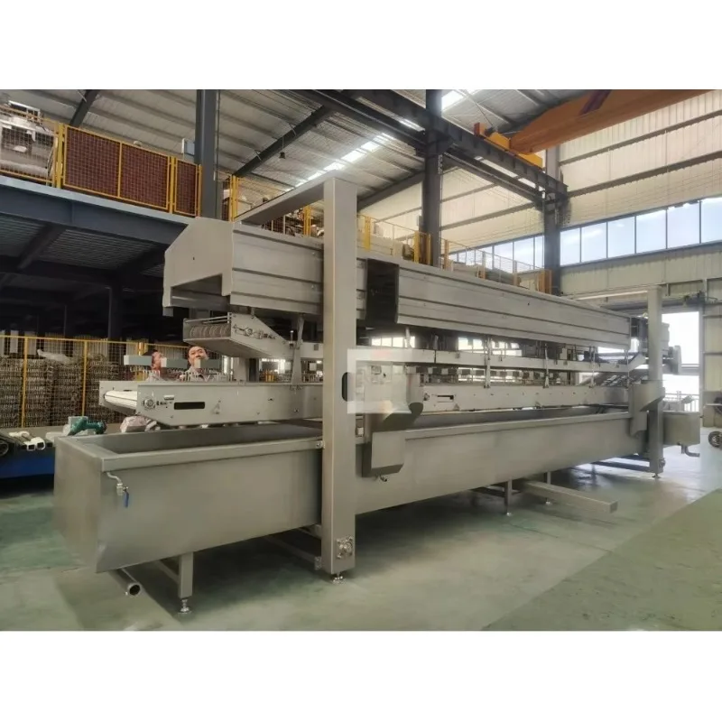 Freidora automática continua de pollo, albóndigas, pescado, patatas fritas, Donut, patatas fritas