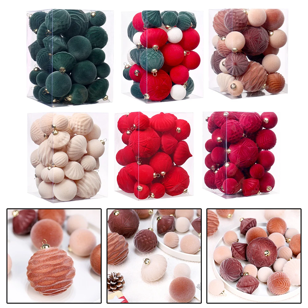 Christmas Celebrations Christmas Balls Versatile Holiday Tree Decor Festive Balls Festive Decor Anniversary Decorations