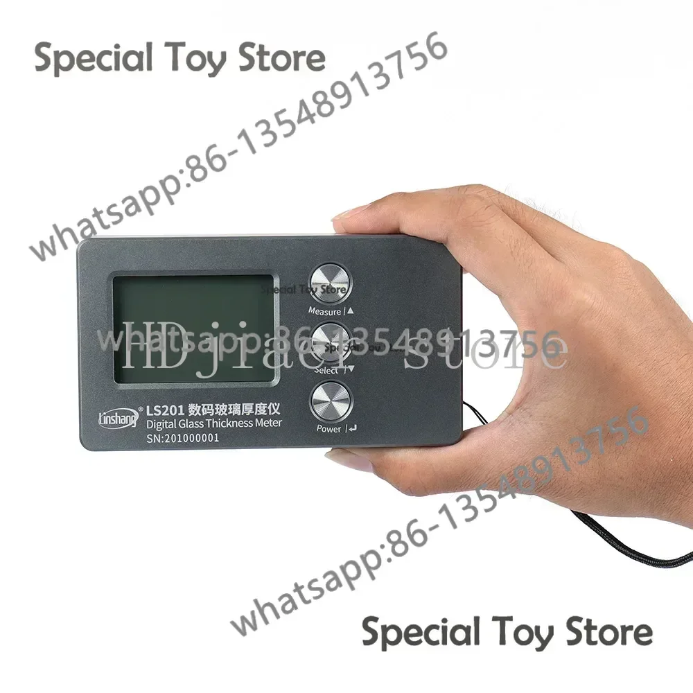 LS200 Scale Hollow Glass Thickness Gauge LS201 Digital Curtain Wall Double Glass Thickness Gauge Gauge