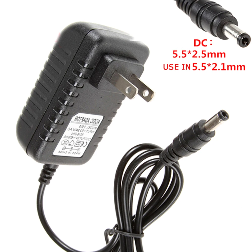 American 3V 5V 6V 9V 12V 2A DC US Power Adapter 100-240V Led Light Strip AC Power Supply Charger Adaptor for Monitor TV LCD