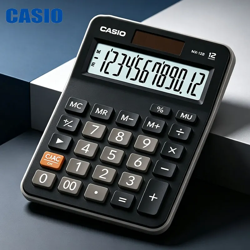 Casio MX-12B/120B MS-20YC MH-12 Simple Business Calculator Store Cashier Bill Reconciliation desktop Computing equipment