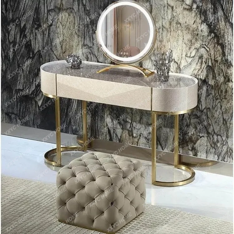 XXstyle light luxury dressing table, makeup table, bedroom lacquered storage, high-end desk