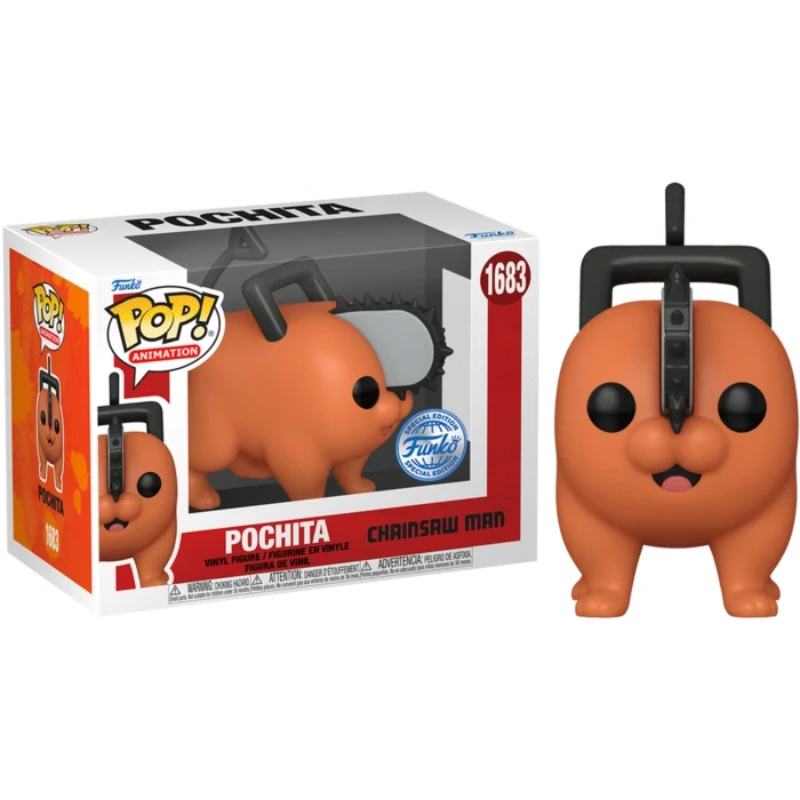 Funko POP Original Chainsaw Man Anime Figure Power Denji Action Figure Giocattoli per Ragazzi Ragazze Bambini Regalo Modello da collezione Ornamenti