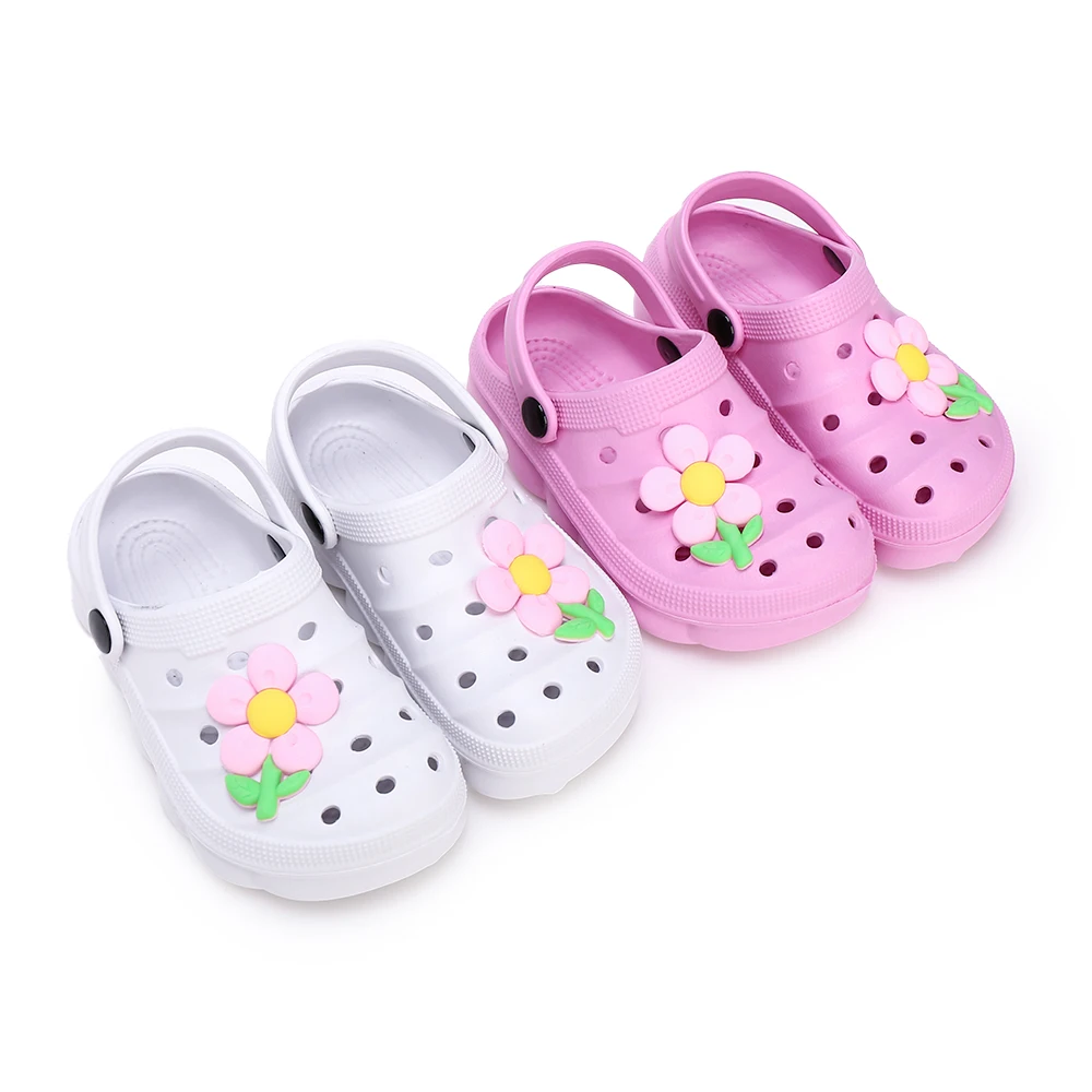 

Casual Cute Non Slip Clogs Sandals Girls Breathable Lightweight Garden Clog Shoes For Indoor Outdoor Shower Beach Pool