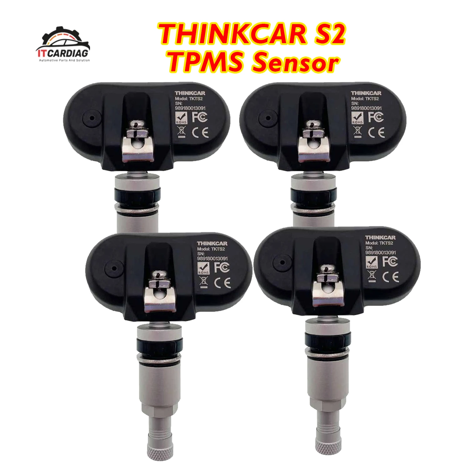 

Thinkcar S2 Sensor 433 315MHZ TPMS Sensor Tire Repair Tools Scanner Thinktool Pros Tire Pressure Monitor Tester Programming