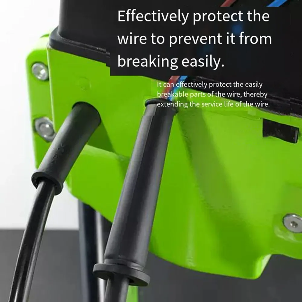 10Pack Rubber Power Tool Cable Protector Cable Sleeve For Grinders Electric Drill Cutting Machines Power Tool 58x10mm 70x10mm