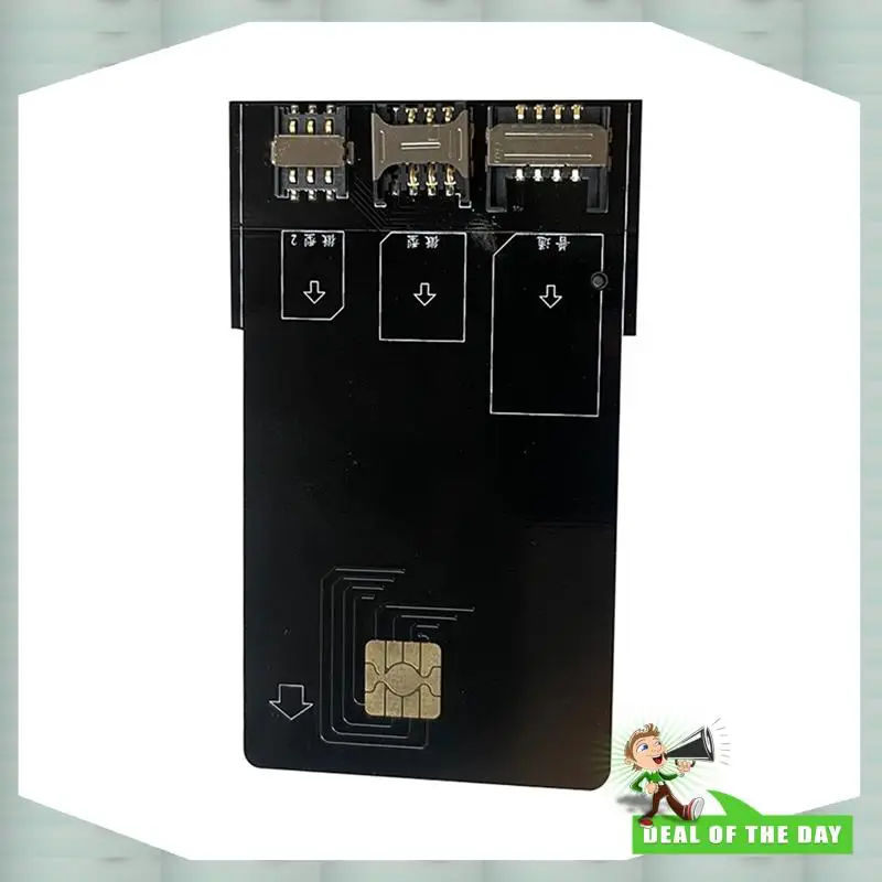 Convertitore scheda SIM estensione scheda di consegna 24 ore su 24 per IC smartcard per scheda Micro SIM standard e scheda Nano Sim